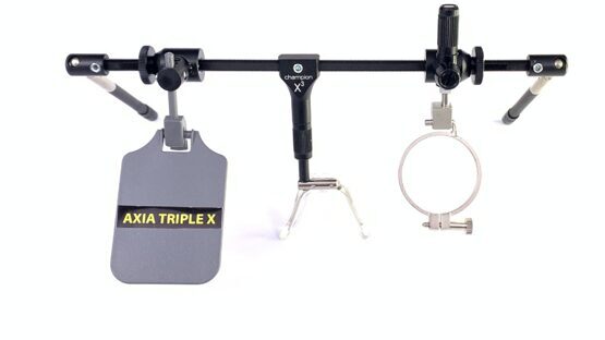 Schiessbrille AXIA TRIPLE X - X3 links der Champion für alle Schützen